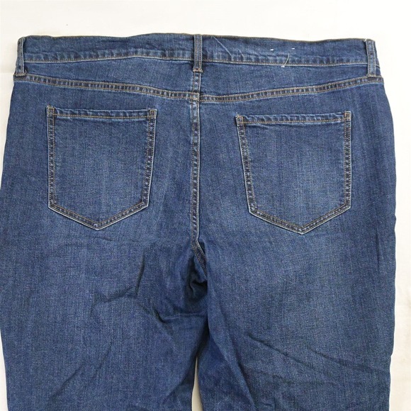 Old Navy 12 Boyfriend Mid Rise Medium Wash Stretch Denim Jeans - Picture 6 of 7